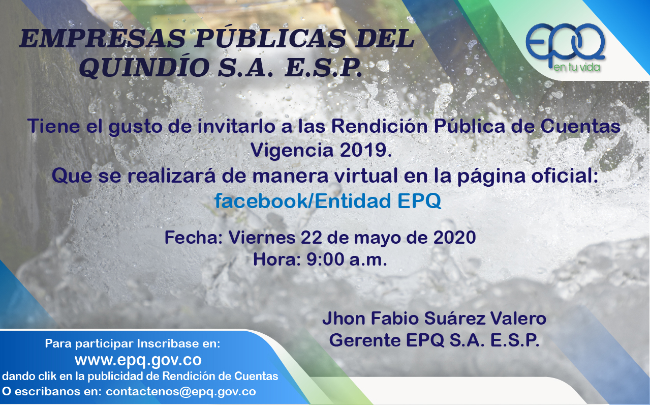 iNVITACION Rendicion de Cuentas